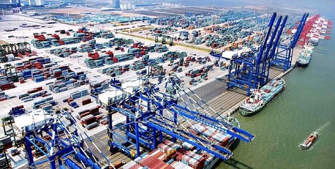 日本記者在滿洲里感受中俄貿易繁榮 電子商務成新引擎